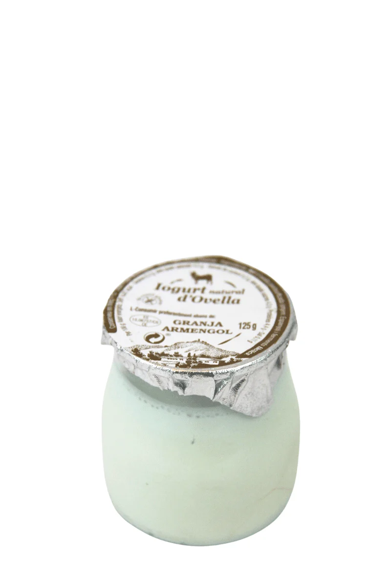 Yogur artesano natural de oveja 125 g - Granja Armengol