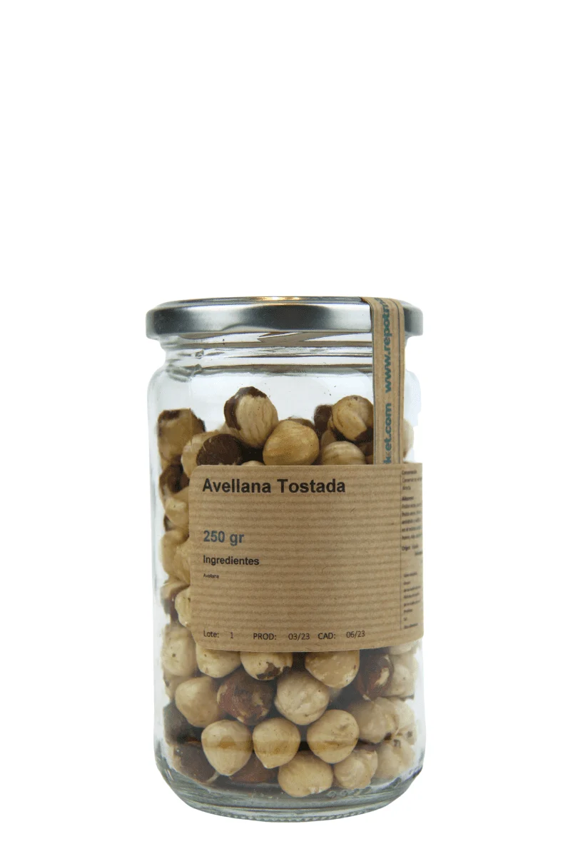 Avellana tostada 250 gr