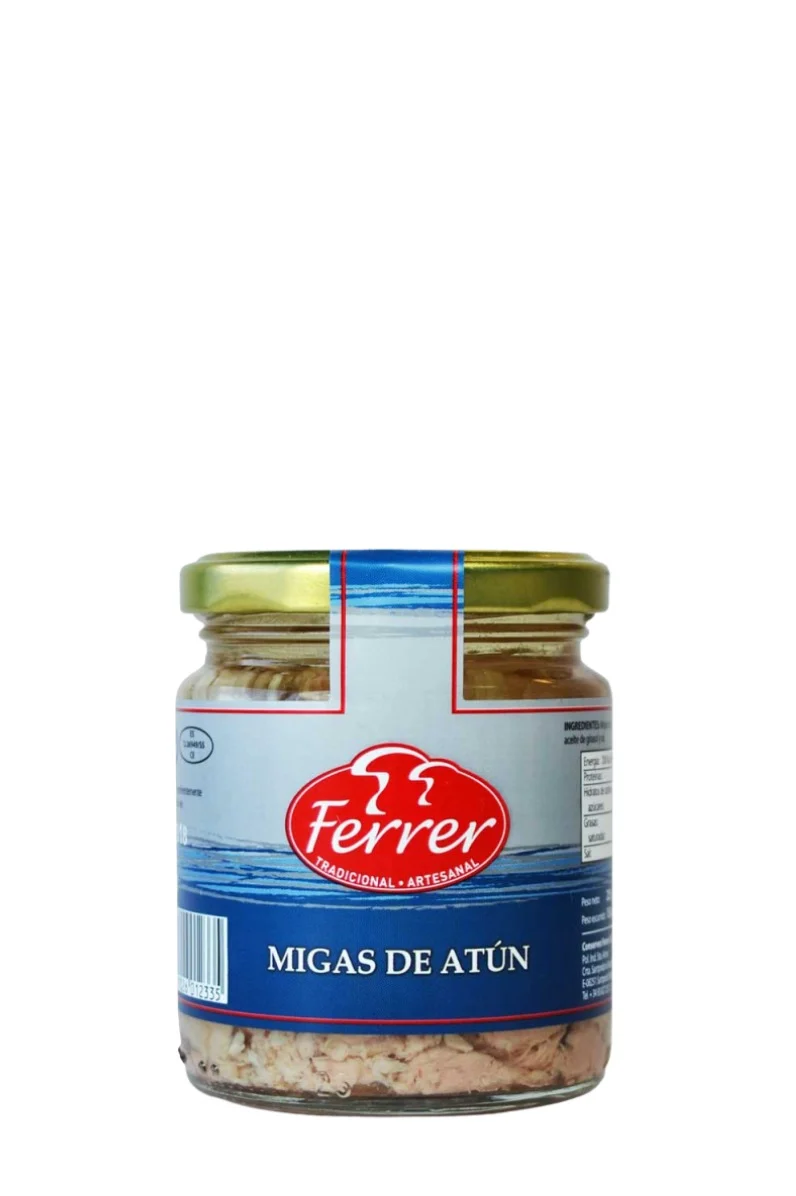 Migas de atún en aceite de girasol 150 g - Ferrer