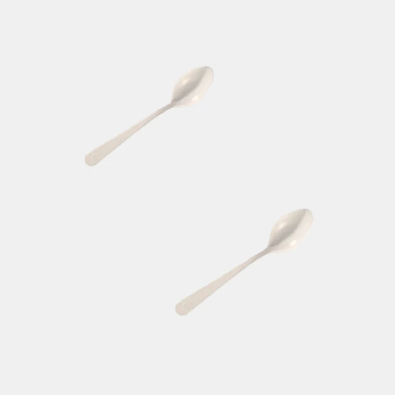 Mini Cuchara CPLA blanca. 10 cm - 250 Uds.