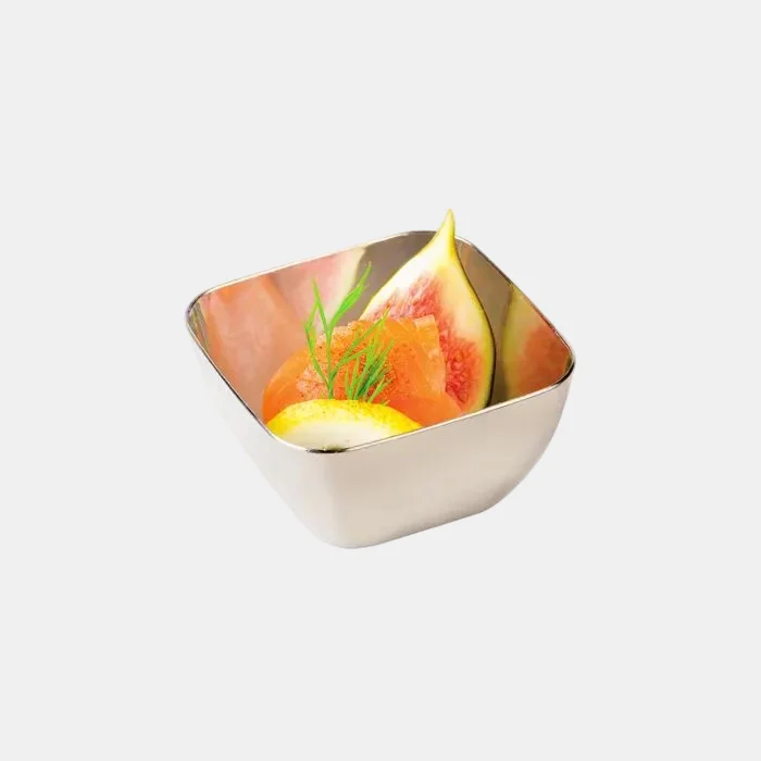Mini bowl metalizado 5.8 x 5.8 x 3 cm - 100 uds.