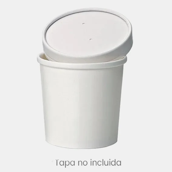 Vaso térmico blanco caliente frio. Varias medidas - 500 Ud.