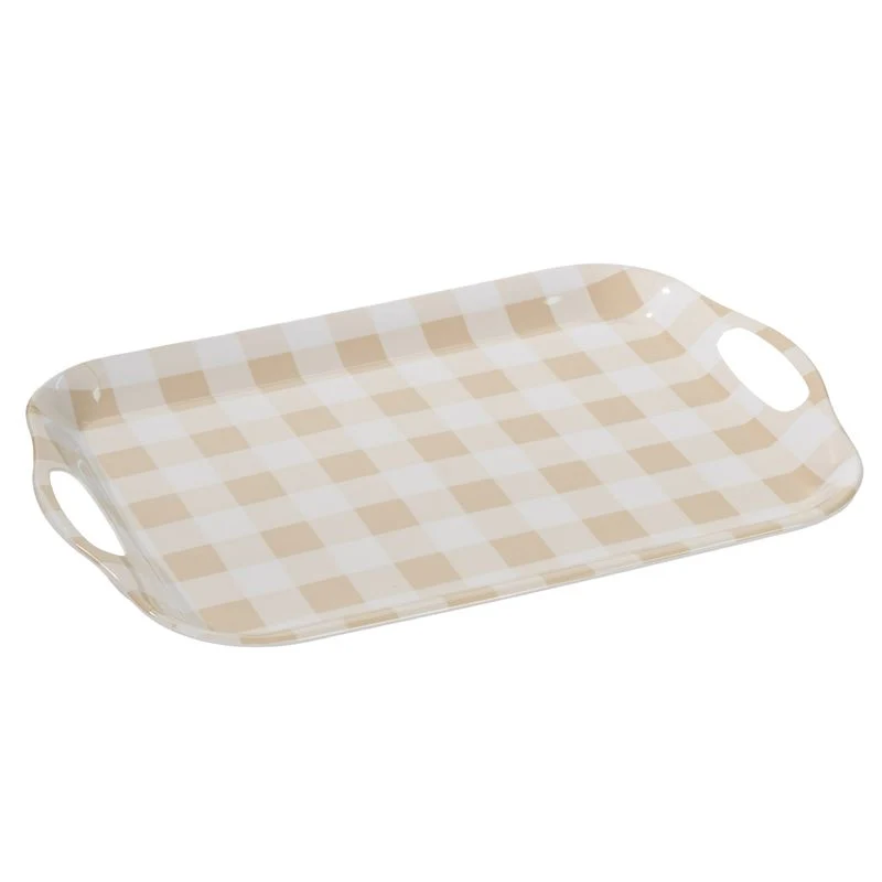 BANDEJA 41X29CM MELAMINA 300GR VICHY