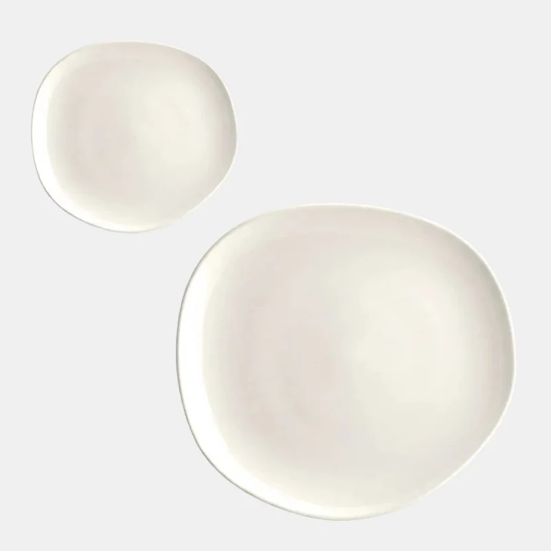 Plato llano porcelana Tango. 29 x 27,5 cm - 6 Uds.