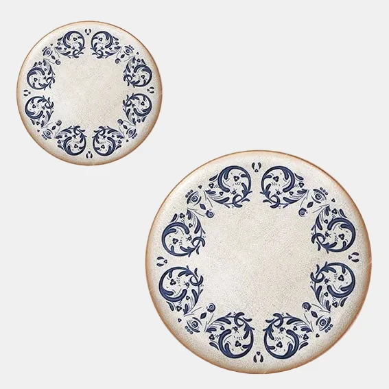 Plato pizza porcelana Laudum. ø32 x 2 cm - 6 Uds.