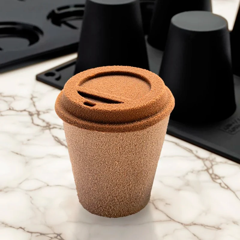 Molde de silicona Mug. ø5.5 x 6 cm. 97 ml - 1 Ud