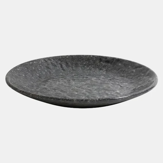 Fuente redonda melamina mamba granito. ø40,8 x 5 cm - 4 Uds.