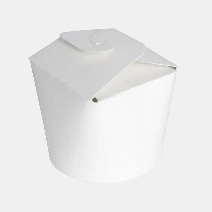 Envase con base redonda blanca. 230 ml - 500 Uds.