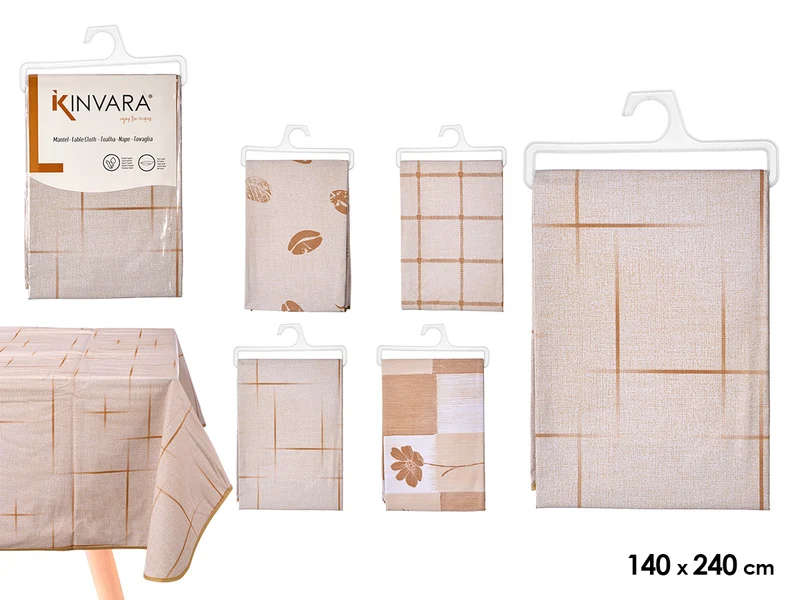 MANTEL TIERRA 140X240CM