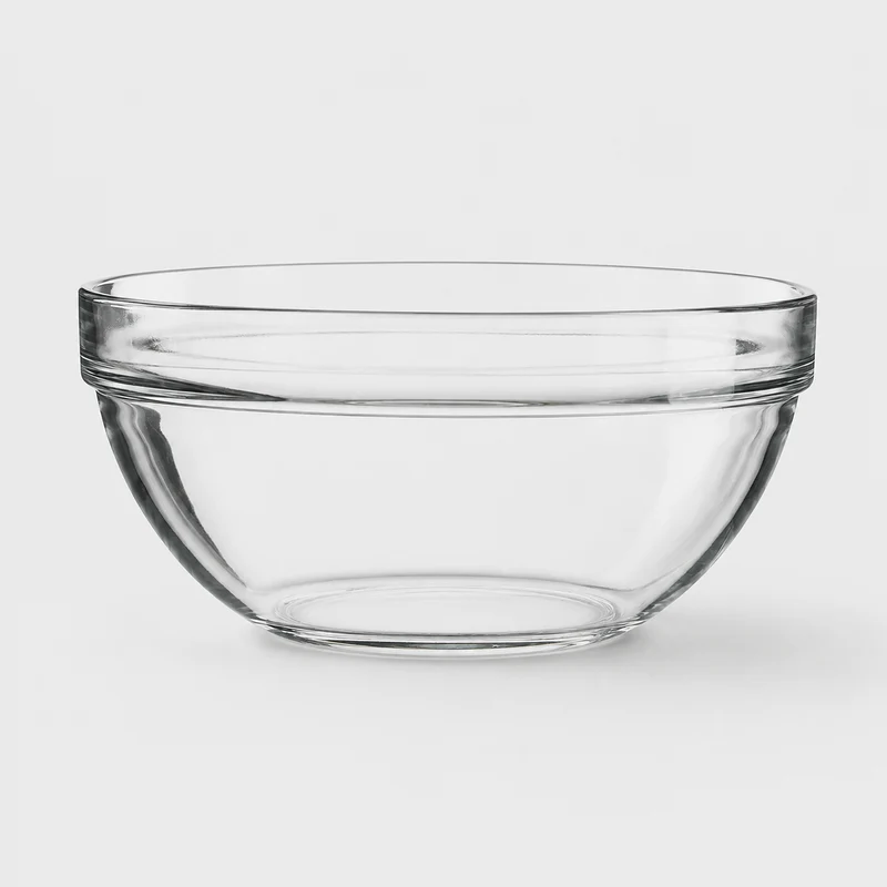 Ensaladera apilable blanca. ø17 cm - 30 uds.