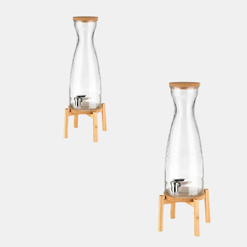 Dispensador de bebidas Fresh Wood. ø23 x 56.5 cm. 4.5 L - 1 Ud.