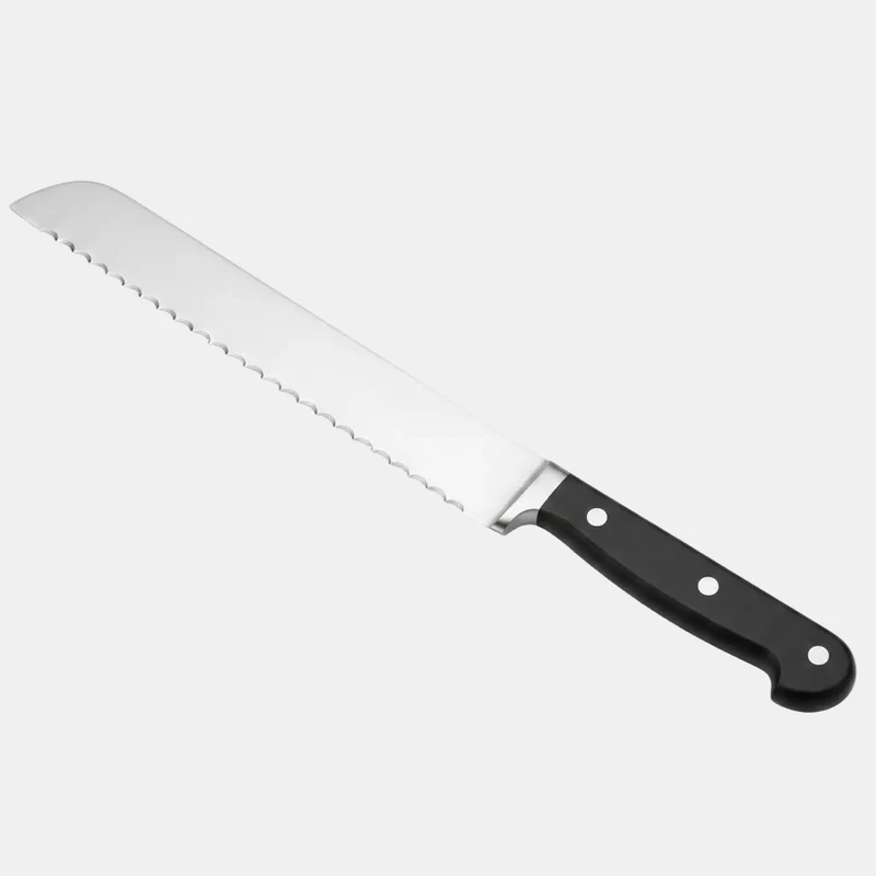 Cuchillo profesional para cortar pan forjado. 21 cm - 1 Ud.