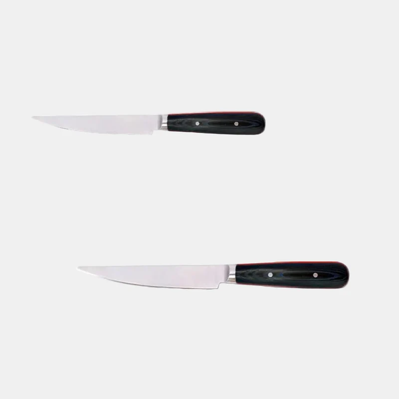 Cuchillo chuletero Aneto Mikarta. 22.3 cm - 6 Uds.