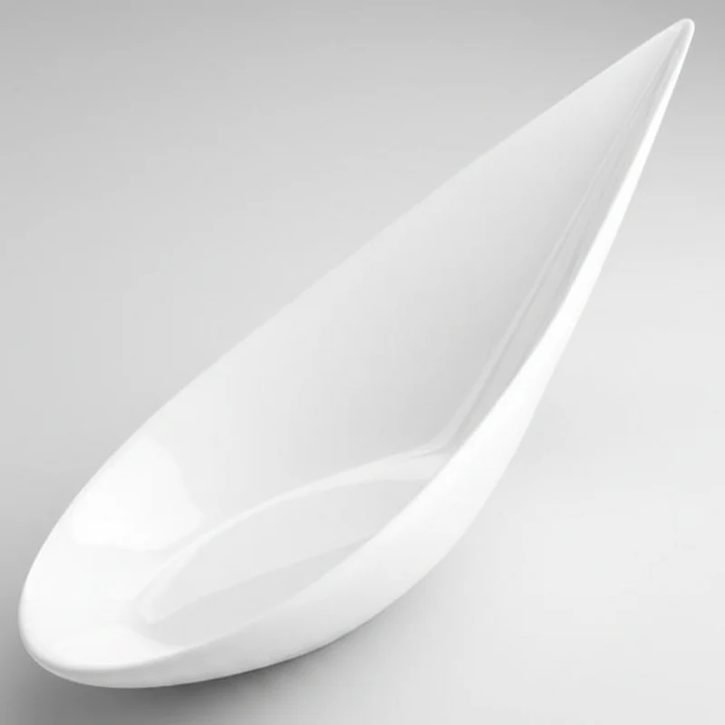 Cuchara porcelana fez. 8 x 4 x 2,5 cm - 240 uds.