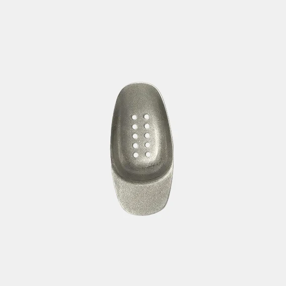 Cuchara degustación pala Vintage con agujeros. 7,5 cm - 12 Uds.