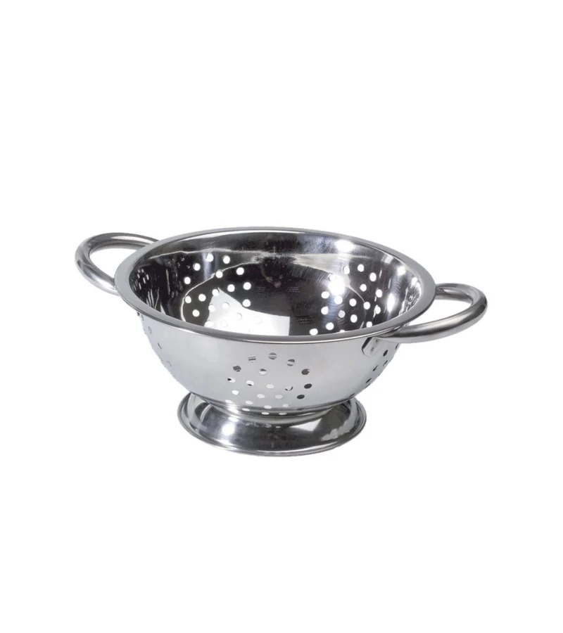 ESCURREVERDURAS PIE INOX 28CM