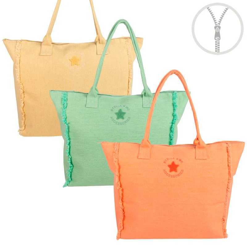 BOLSO CON CREMALLERA FLECOS AMALFI