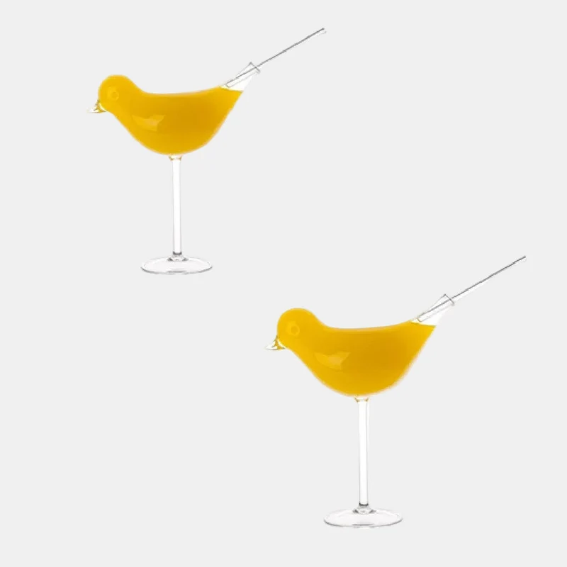 Copa Drink Like a Bird. 15 x 6 x 18 cm. 200 ml - 1 ud.
