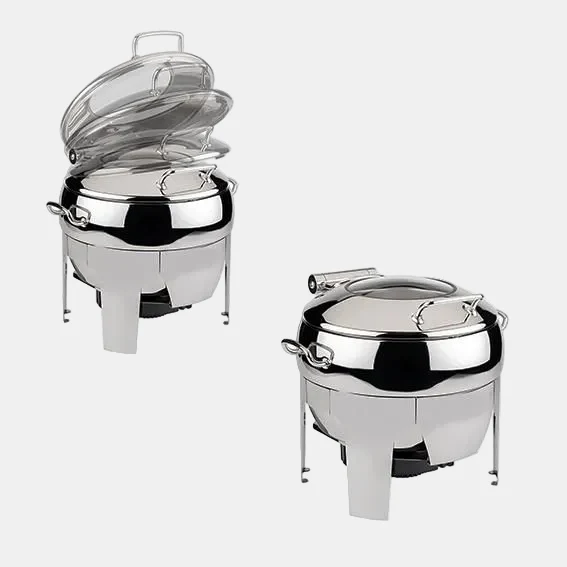 Chafing Dish redondo easy induction Inox 11 L