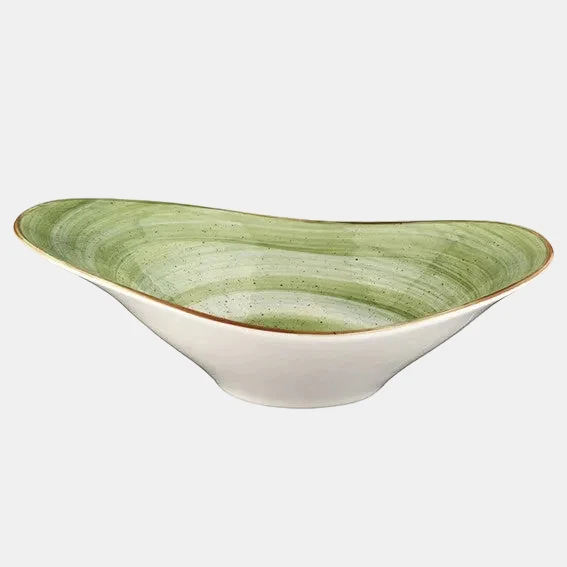 Bowl oval Porcelana Therapy. 27 x 18 cm - 6 Uds.
