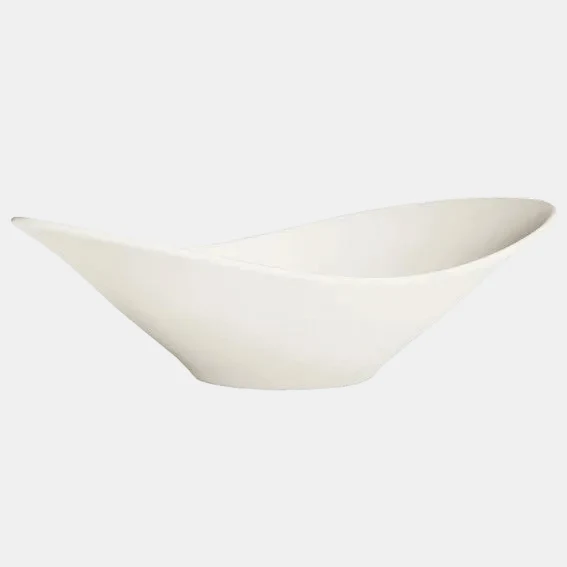 Bowl oval Porcelana. 27 x 18 cm - 6 Uds.