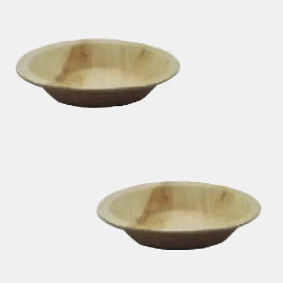 Bowl de hoja de palma ø10 cm - 100 Ud.