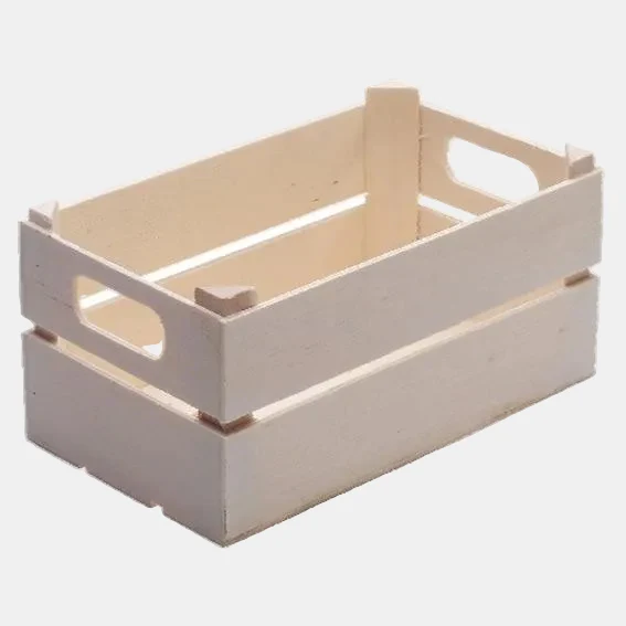 Caja de madera mini para fruta 15 x 9 x 7 cm - 5 Uds.