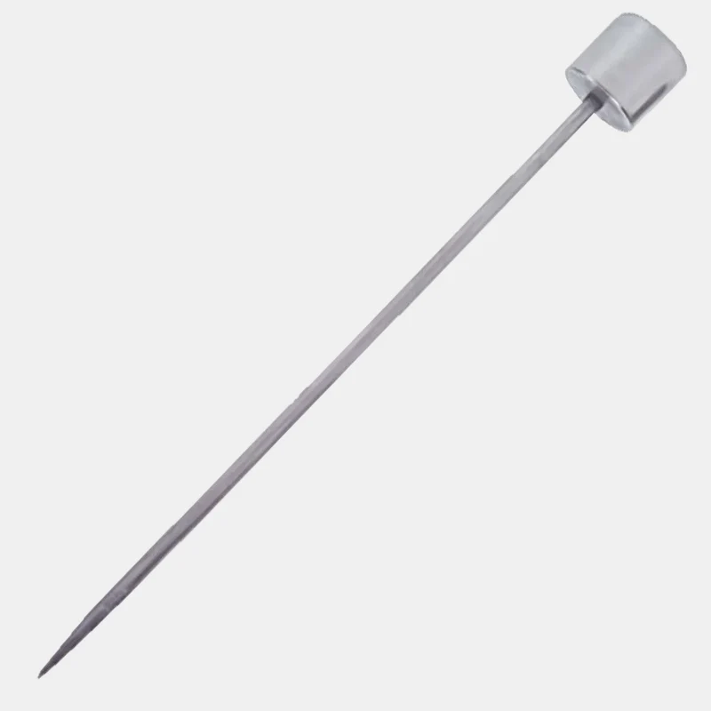 Brocheta inox tube. 10 cm - 1 Ud.