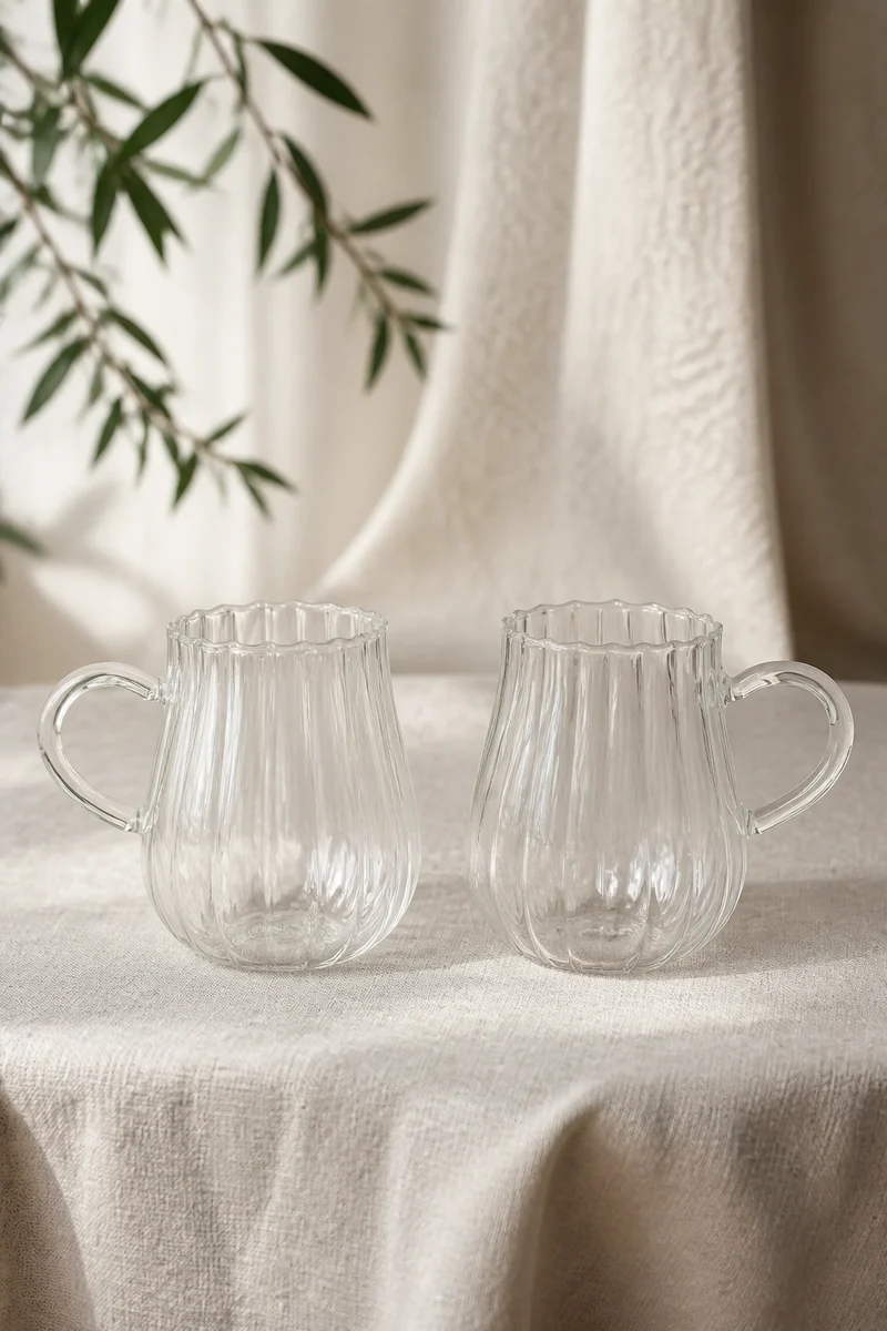 Lale Cam Kupa İkili | 300 ml