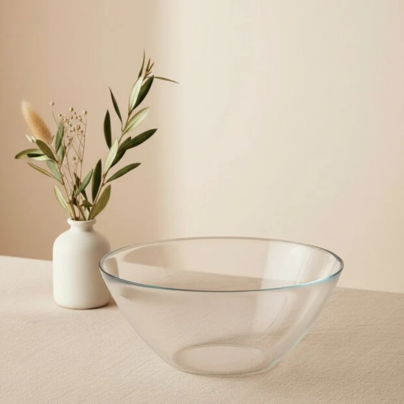 Paşabahçe 10697 Iconic Cam Salata Kasesi 2950 cc 25 cm