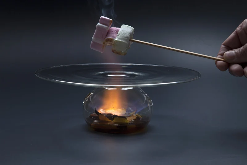 Plato vulcano de borosilicato xs. ø23 x 7.5 cm - 1 Ud.