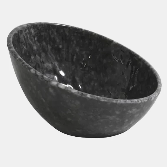 Bol oval mamba carrara. 13,4 x 12,7 x 8,4 cm - 1 Ud