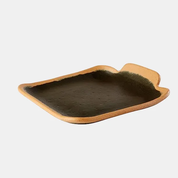 Bandeja melamina. Crocker Negro. 14 x 13 x 2,5 cm - 1 Ud.