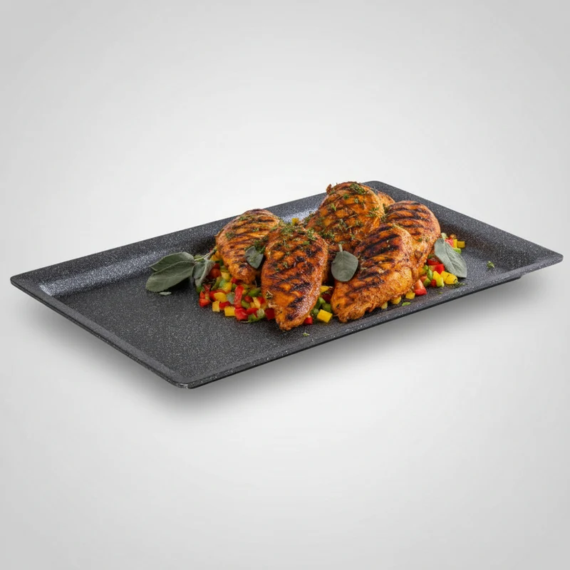 Bandeja FrostFire negra 1/2 GN. 53 x 32.5 - 1 Ud.