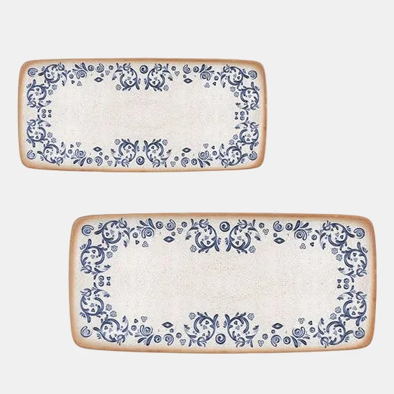 Bandeja de porcelana Laudum. Varias medidas - 12 Uds.