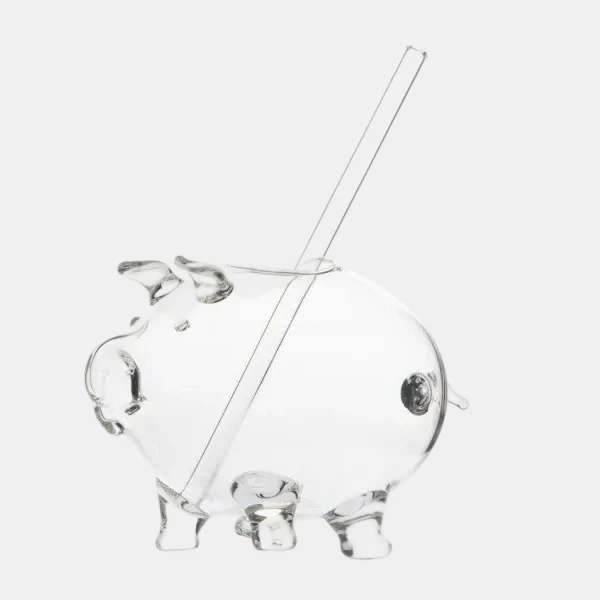 Vaso Piggy Bank. 15 x 9 x 9 cm. 360 ml - 1 ud.