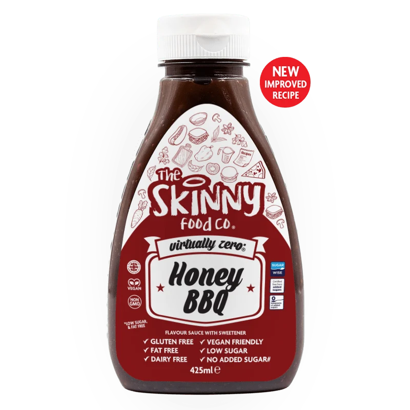 Honey BBQ Sabor Virtually Zero© Salsa Flaca Sin Azúcar - 425ml