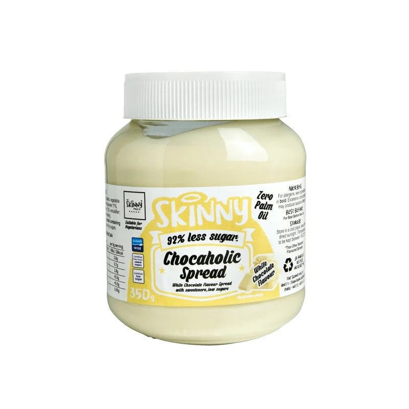 Crema De Chocolate Blanco - Low Sugar Chocaholic Skinny 350g