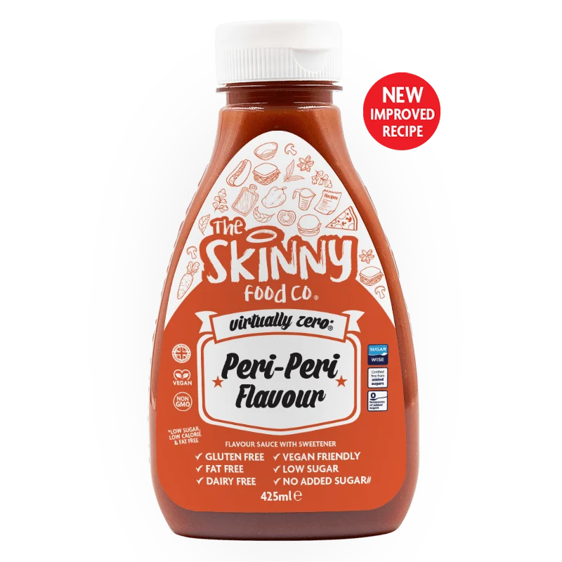 Salsa Peri Peri - Virtually Zero© Calorie Skinny Sauce - 425ml