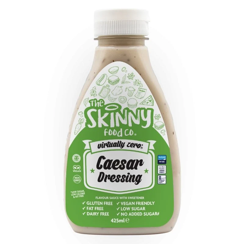 Aderezo César Sabor Prácticamente Cero© Salsa Flaca Sin Azúcar - 425ml