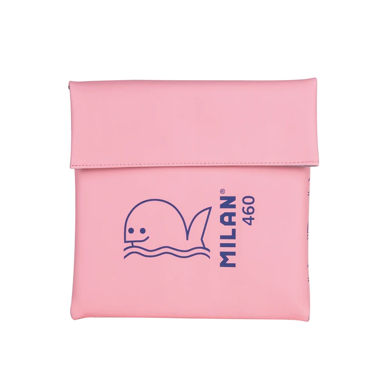 MILAN 460 - Bolsa Isotérmica Porta Alimentos Pequeña Rosa