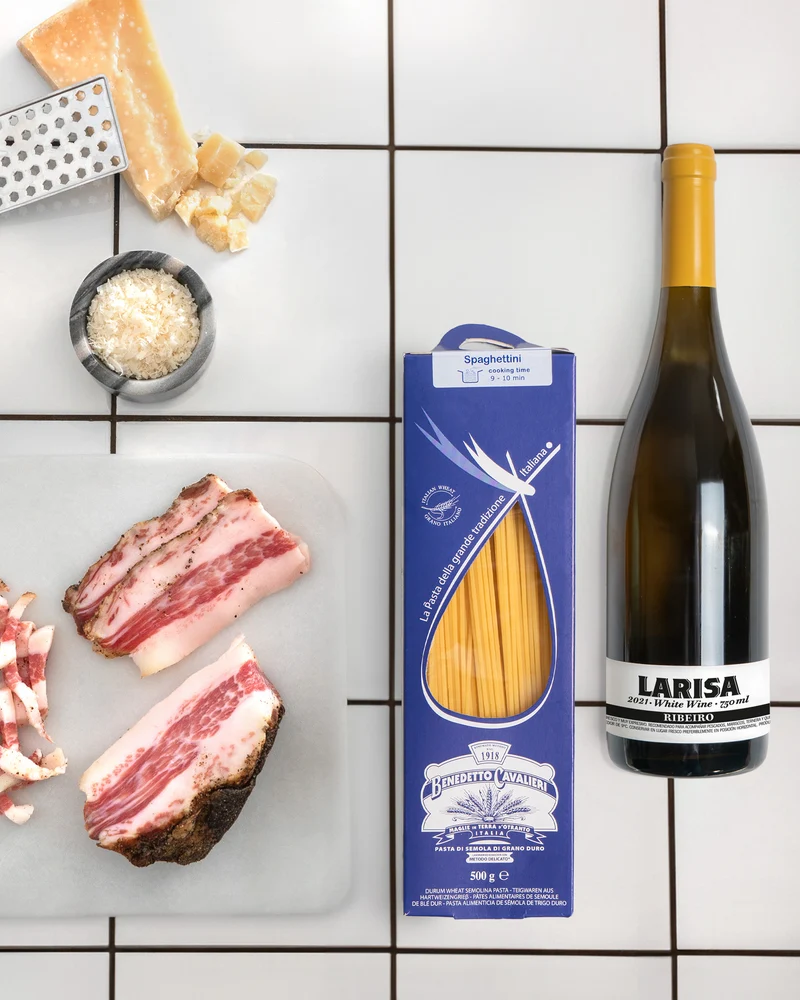 Kit pasta carbonara