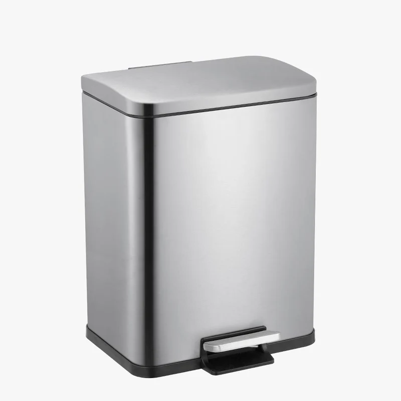 Balde do Lixo KENTSEL com Pedal Aço Inoxidável 20L