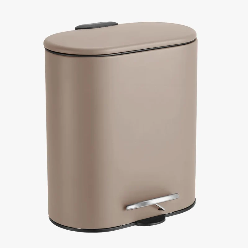 Balde do Lixo ECO URBAN com Pedal Taupe 5L