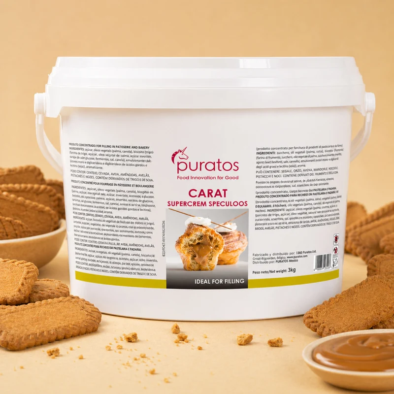 CREMA DE LOTUS PURATOS CUBO 3 KILOS