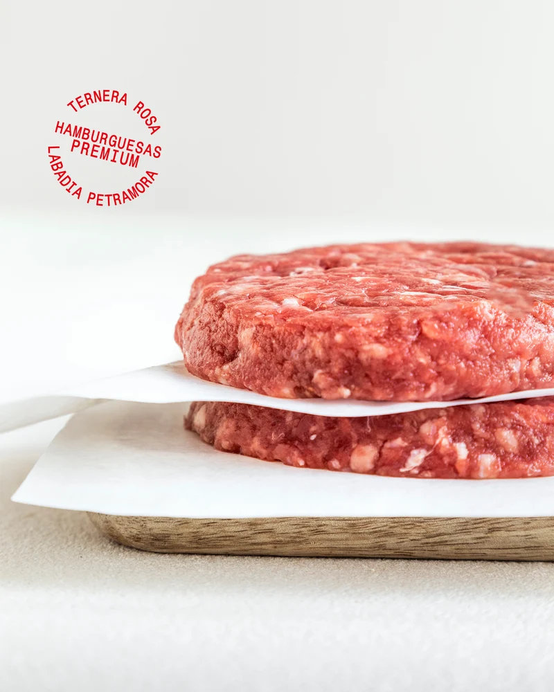 Hamburguesa de ternera Premium con cebolla (2 uds.)