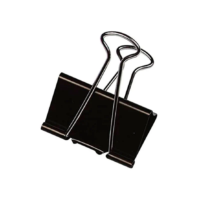 Q-CONNECT - Pinza Metalica Reversible N.1 19 mm Caja de 10 Unidades