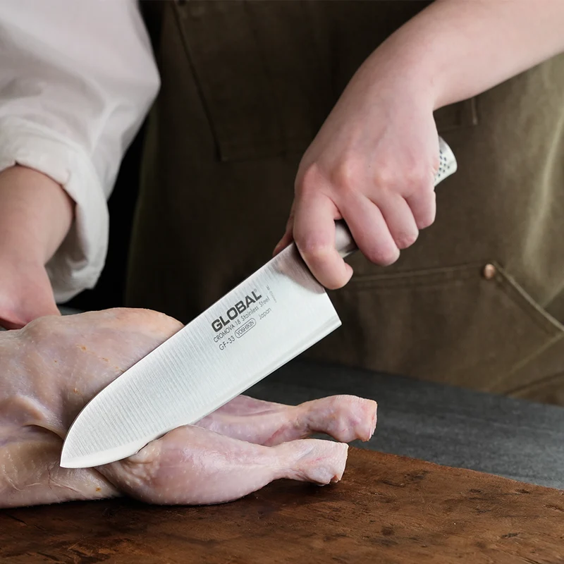 Cuchillo Cebollero Global GF-33 | Hoja 21 cm | Serie GF Forjado