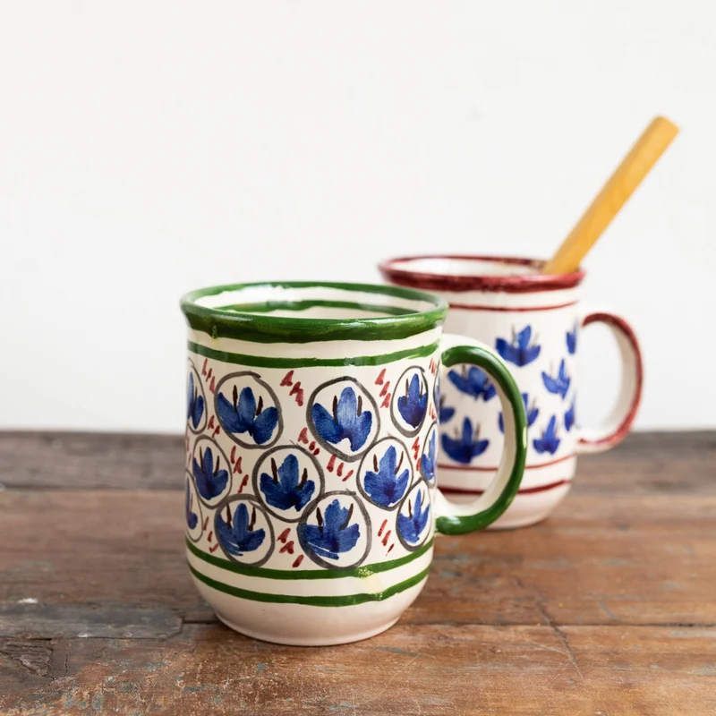 Taza Desayuno Cerámica Cáceres