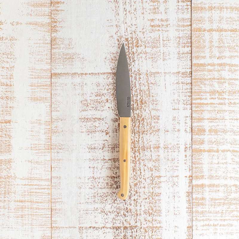 Cuchillo de Mesa Estilizado Mango Boj